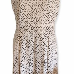 New karl lagerfield chain collar laser cut dress